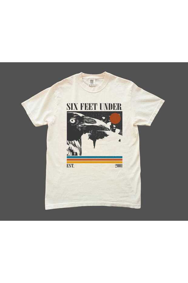 Six Feet under Printed Unisex Oversize T-Shirt