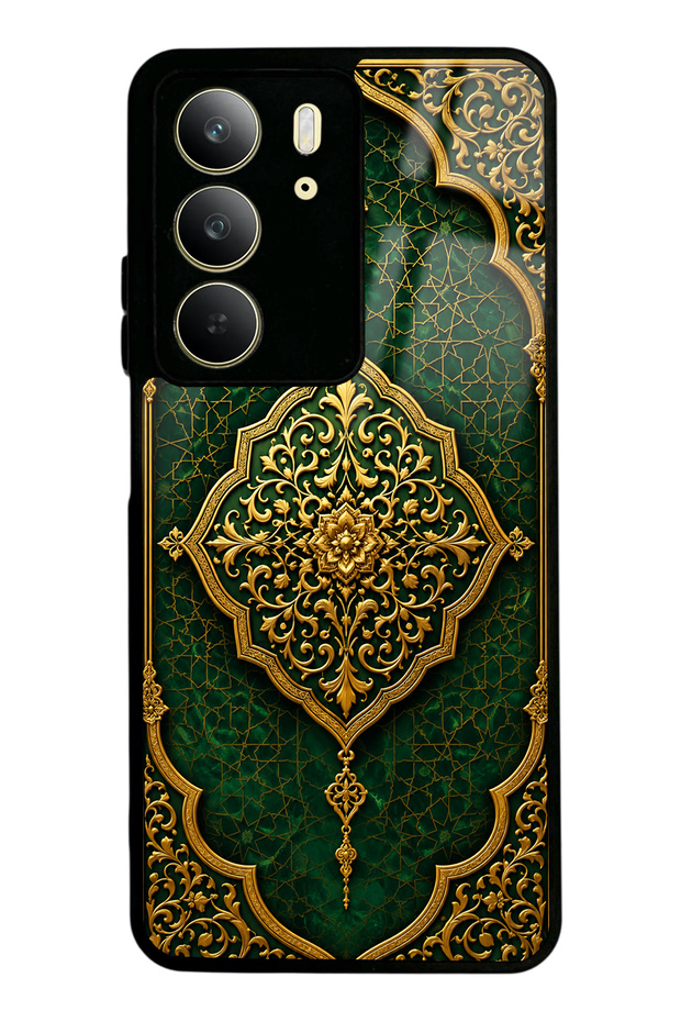 Realme C75 Emerald Ottoman Majesty Design Glossy Phone Case