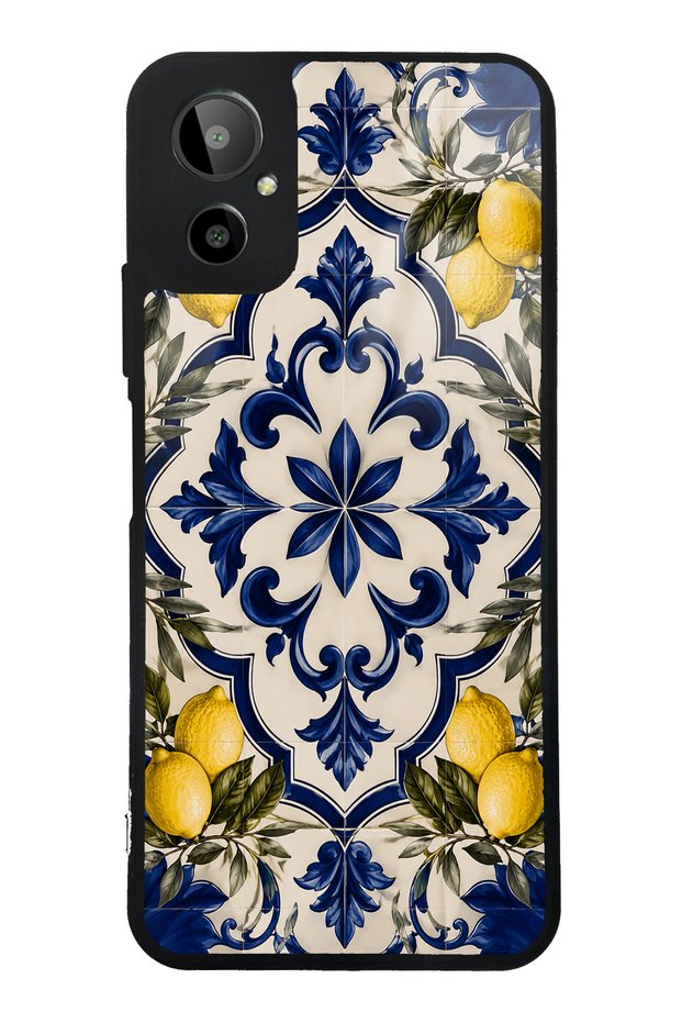 Gm 23 Se Royal Lemon Mosaic Design Glossy Phone Case