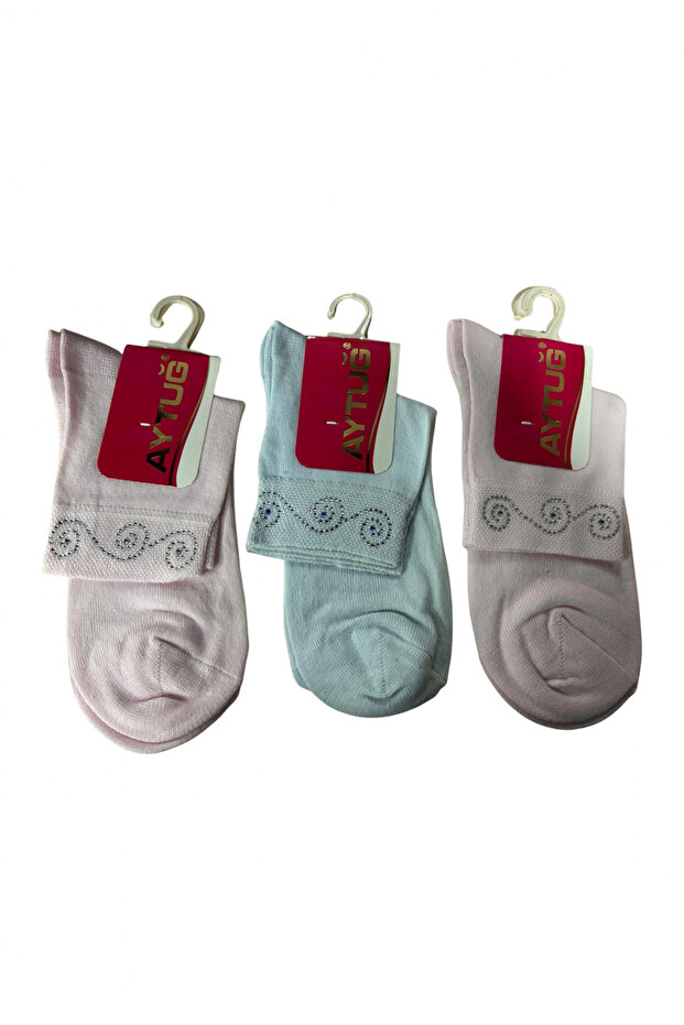 Aytuğ Stone Socks 3 Pcs 30320