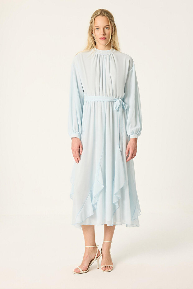 Skirt with Fluttered Hem Dress