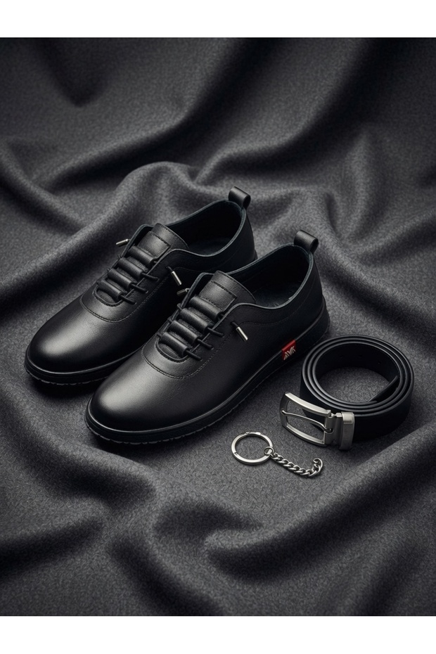 -Genuine Leather Women's Sneaker