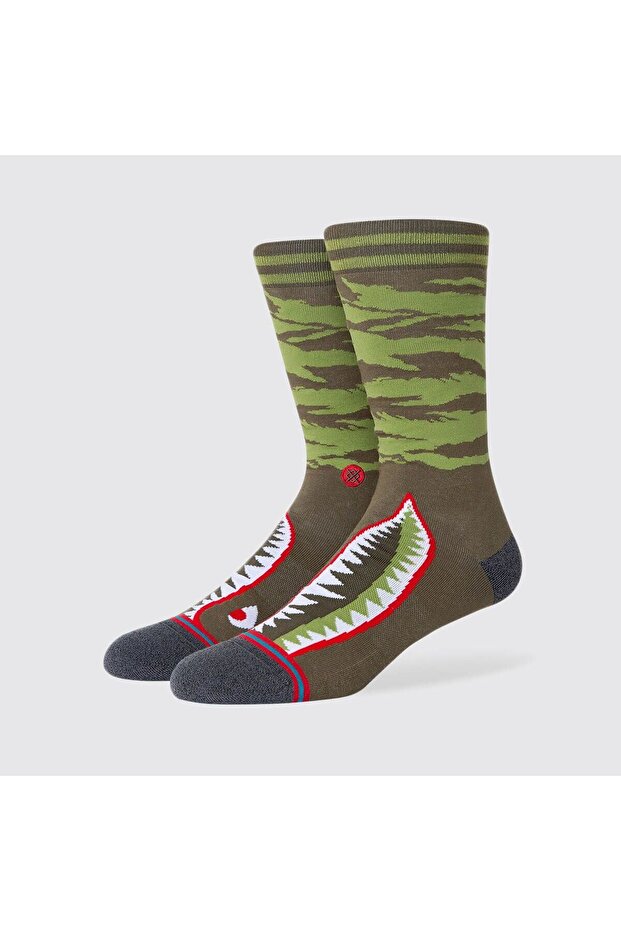 Socks Warbird Olive