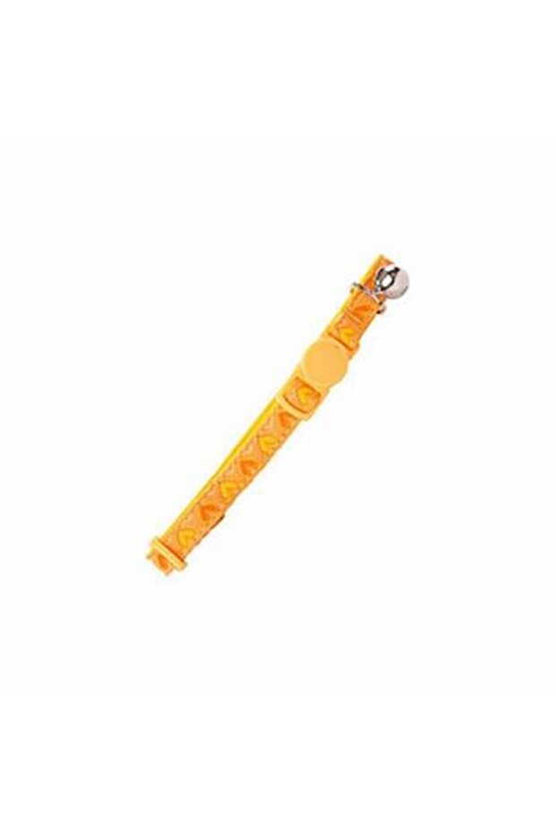 Hearted Cat Collar Yellow