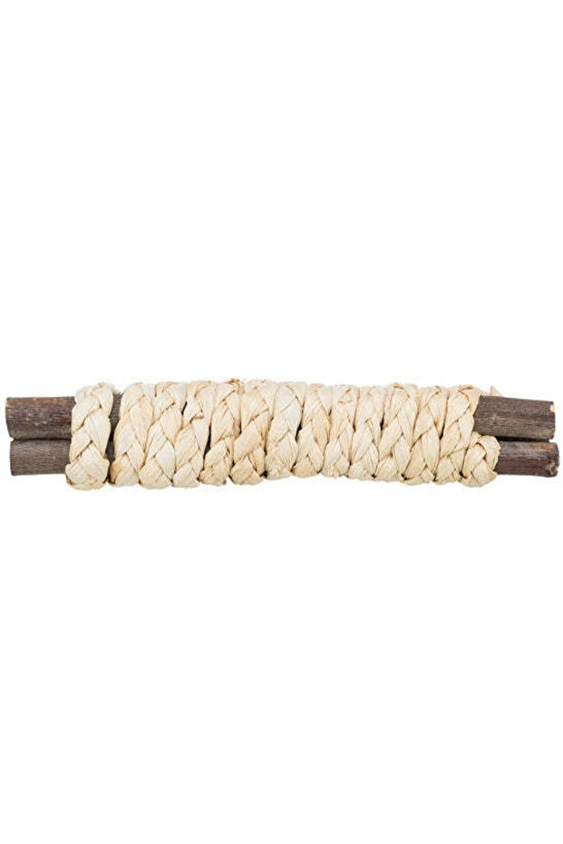 Wooden Sticks with Straw Toy for Small Pets