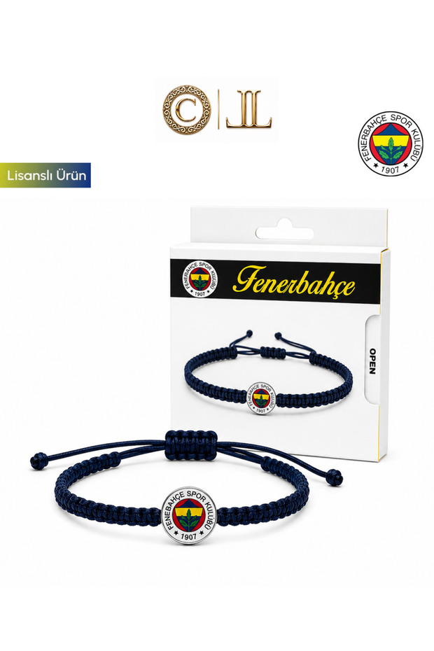 New Season Unisex Macrome Logo Design Bracelet Adjustable Special Box