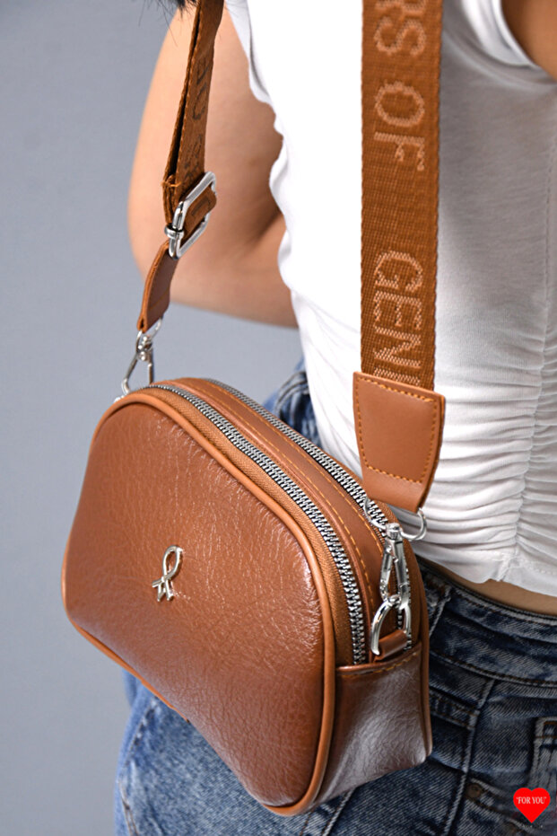 Riga Taba Women's Crossbody Bag | Soft Textured, Multi-Compartment Daily Shoulder Bag ⭐