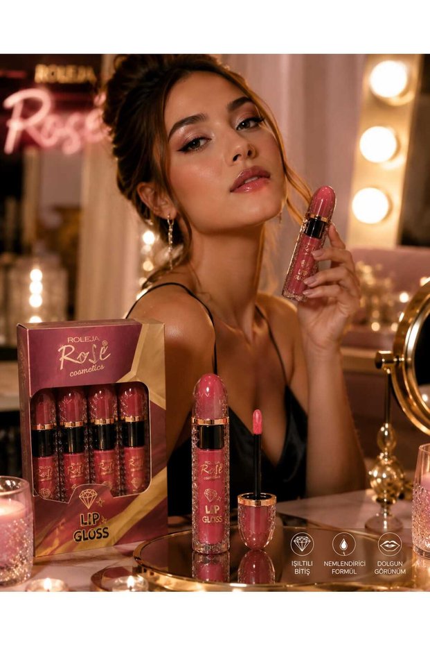 Roleja Rosé Cosmetics Lip Gloss