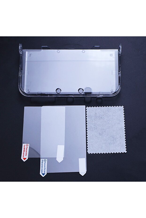 For New 3DS XL LL Plastic Clear Crystal Shell Skin Case Cover For 3DS 3DS XL LL New 3DS New 3DS XL/L