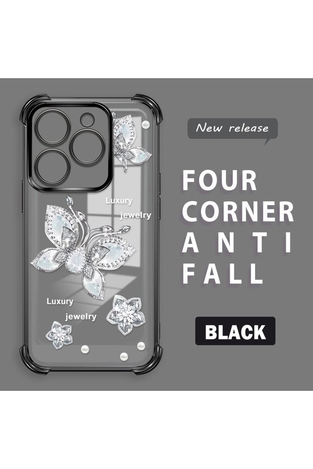Tecno Spark 20/20C Compatible Transparent Back Four-Corner Reinforced Impact Protection Silicone Case