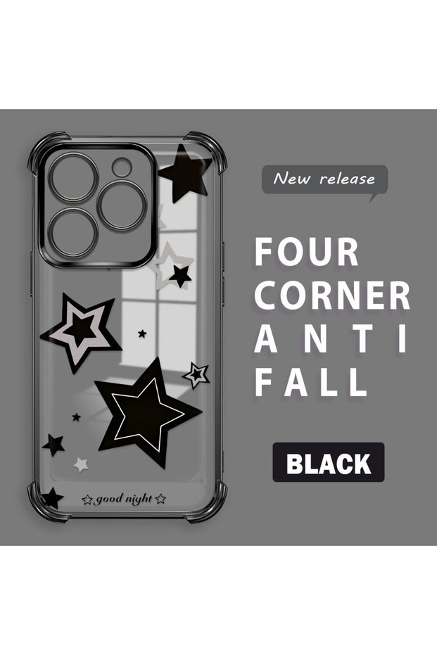 Infinix Smart 8/8 Pro Compatible Transparent Back Four Corners Reinforced Impact Protection Silicone Case