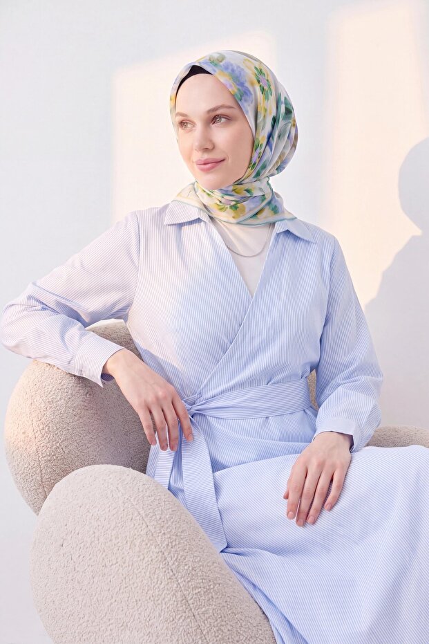 Soft Scarf Fleur Lilac