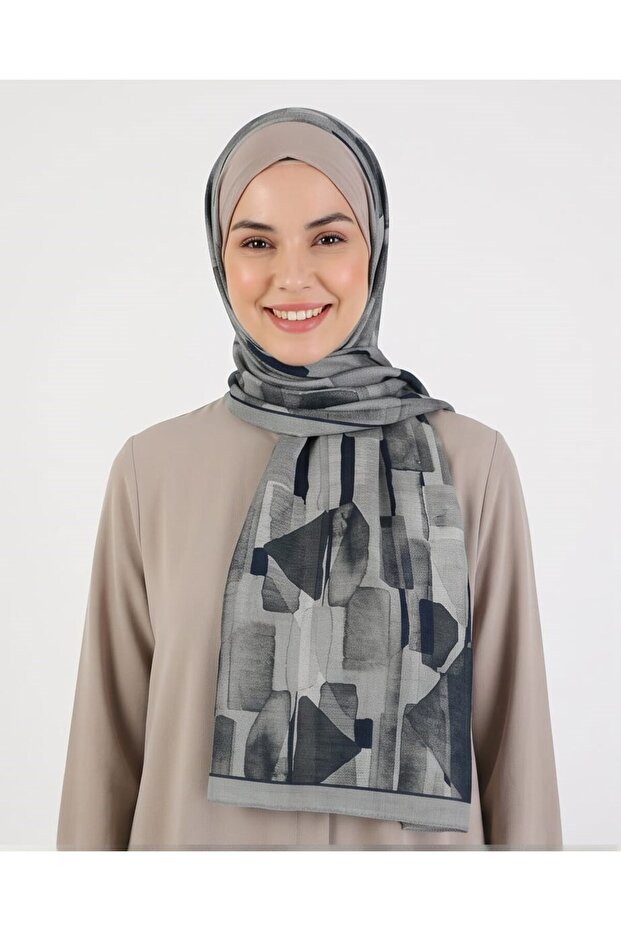 وشاح نرجس شال طبيعي