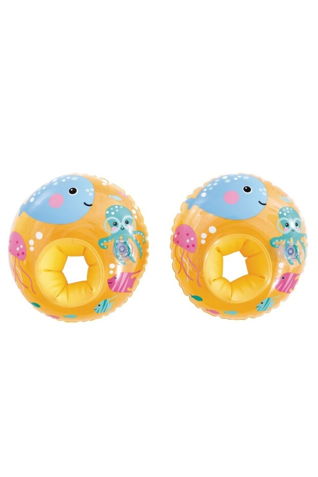 Sea Animals Patterned Round Arm Sleeve 27 X 25cm - 3/6 Years - 59651 (Lisinya)