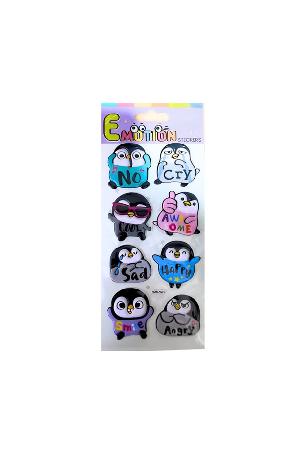 Puffy Stickers Penguin