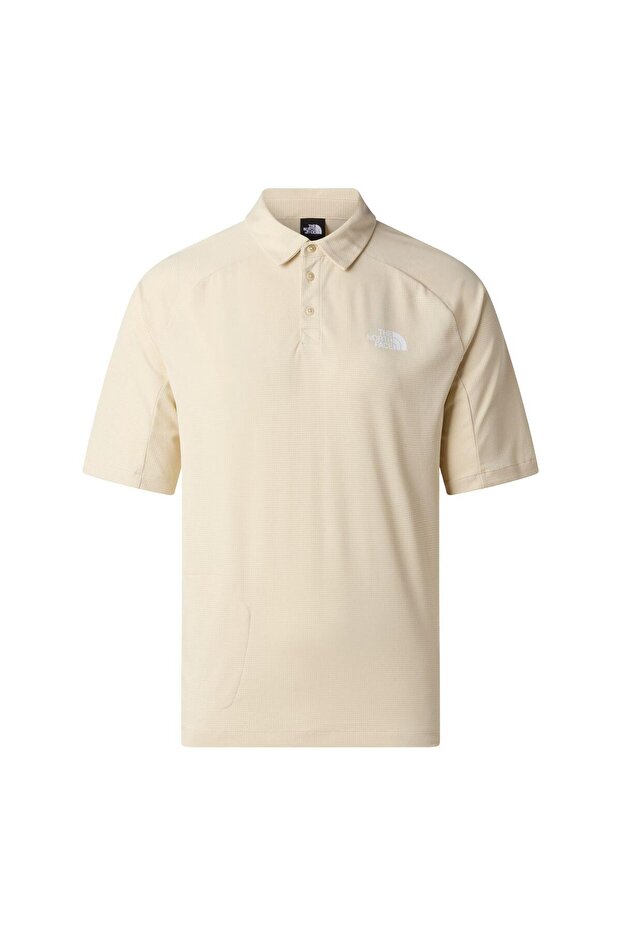 M Lightrange Packable Short Sleeve Polo Men's T-Shirt Nf0A8G0Vdom1 Gray-M