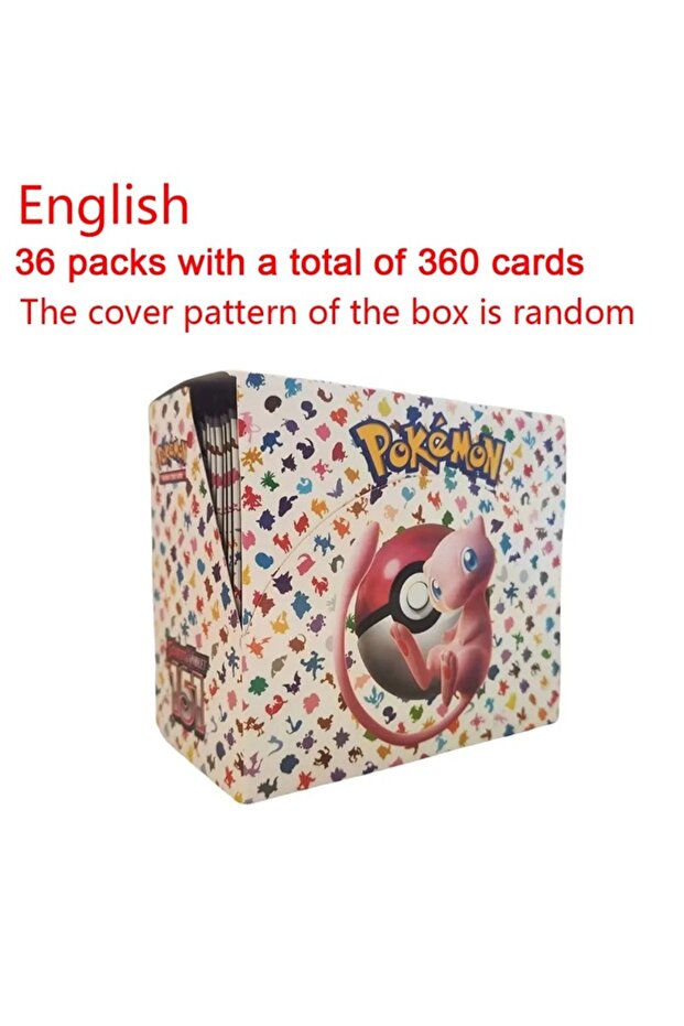 36 Pack 360Pcs TCG Scarlet & Violet 151 Booster Bundle Gift English Edition Trading Cards Anime Coll