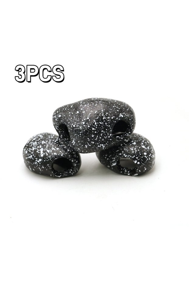 3PCS 1Pc Cichlid Stone Cave Aquarium Fish Tank Pond Ornament Decoration Shrimp Breeding Ceramic