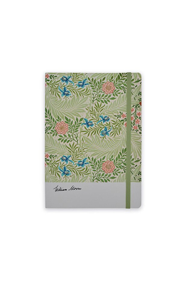 American Hardcover Gallery A5 86 Yp. Notebook - Morris Larkspur