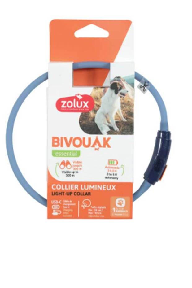 BVK Led Collar Puppy Blue