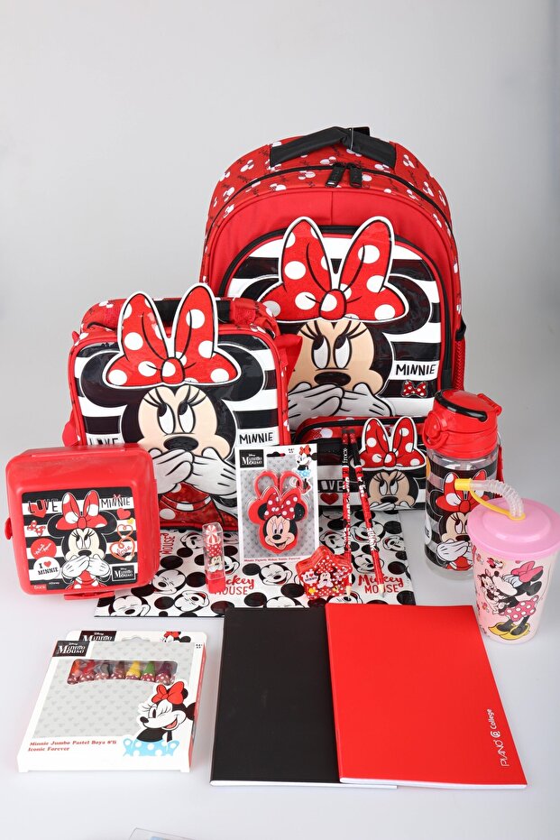 X Dekomus Licensed Full Stationery Set Large Size School, Nutrition, and Pencil Bag, Nutrition