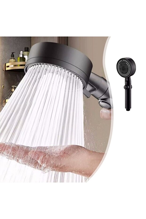 Turbo Shower Head Home Bath Shower Nozzle Water Heater Filter Shower -8 Bathi