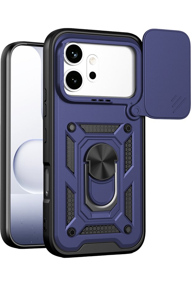 Ilkestor Honor 600 Pars Lens Ringed Silicone (01642) - Navy Blue