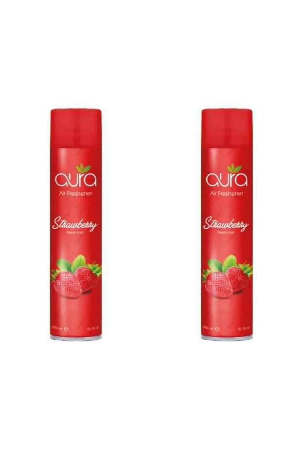 Marketplace Air Freshener Regular - Strawberry - 300 Ml - Set of 02