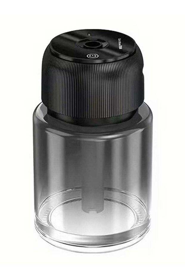 Car Fragrance Air Diffuser with 160ml Capacity and Stary Night Light Function, Mini Car Air Diffuser – Black