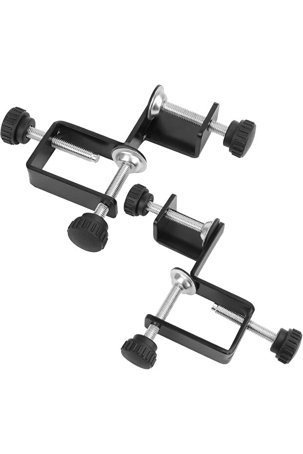 2-Piece Drawer Front Panel Mounting Clips - Cabinet Installation Hardware Tools for Home Woodworking