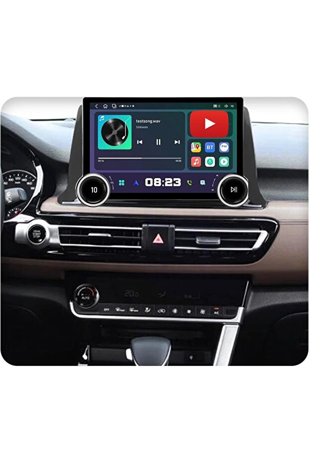 Kia seltos android screen diamond dual knob 6gb ram 128 gb rom wireless carplay android auto reverse camera included ahd