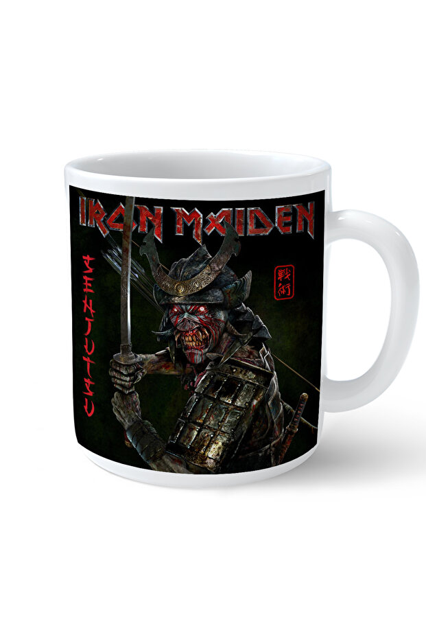 كوب مطبوع عليه Iron Maiden Senjutsu