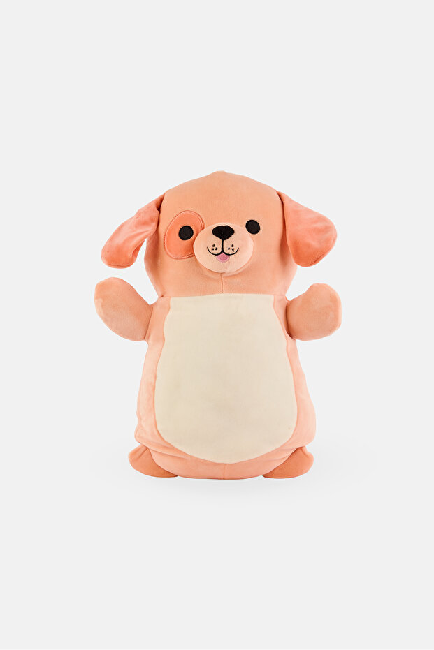 HugMees Drella The Peach Dog Plush Toy