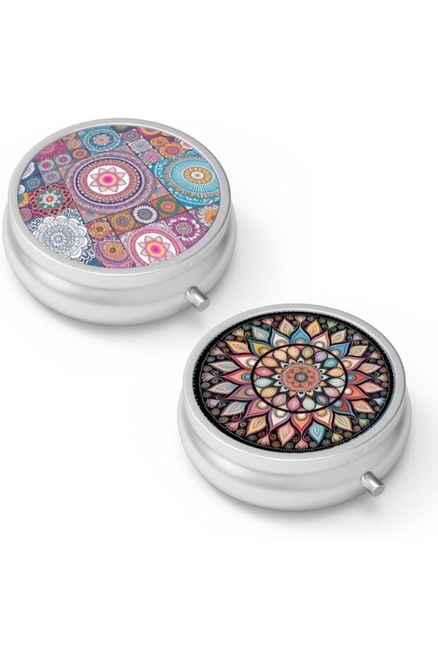 stuks Pill Box 3 Compartments Medicine Pill Box, Portable Medicine Tablet Vitamin Holder Organizer for Wallet Bag Travel Gift