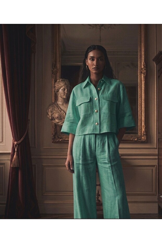 The Oasis Two-Piece- Green