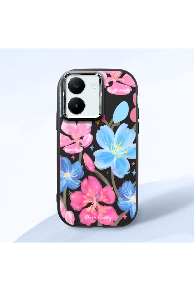 Vivo Y27 5G/Y27S Compatible Shock-Absorbing Camera Protected Black Silicone Case