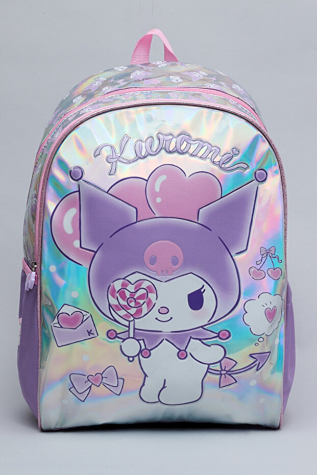Kuromi Print Backpack - 16"