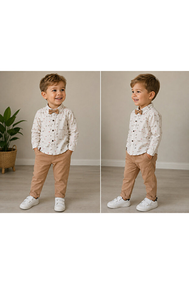 Boy's Shirt and Pants Set