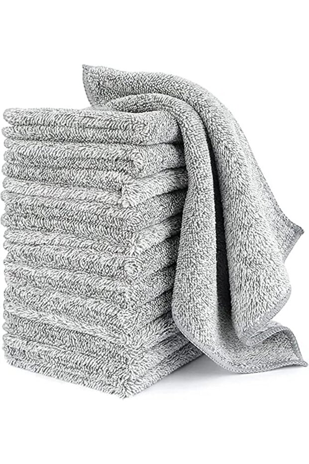 U HOOME Microfiber Cleaning Cloth,6 Pack Cleaning Rag,Kitchen Towel,Super Soft Quick Dry Highly Abso