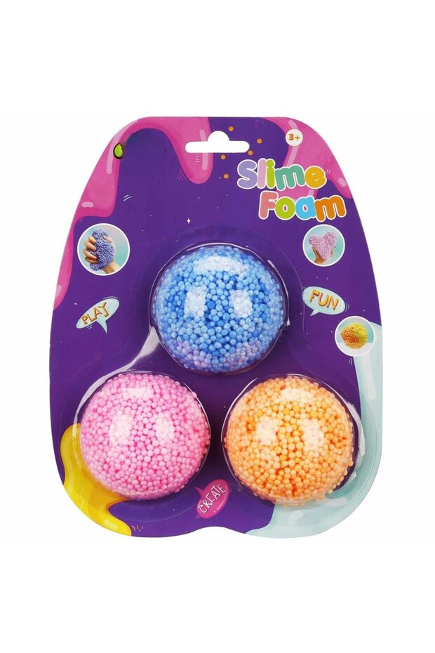 S00003740 Slime Foam 3 Packs 2.5Gr