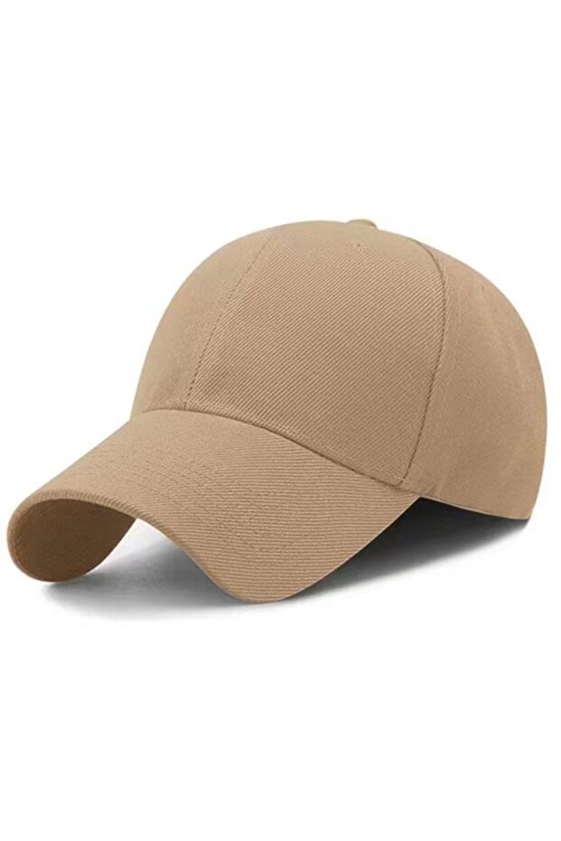 Baseball cap orange adjustable 53-62cm cotton unisex.
