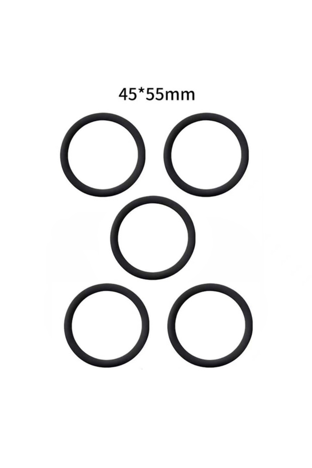 5PCS Black Universal Magnetic Metal Plate Ring For Magsafe iPhone Wireless Charger Car Cellphone Sti