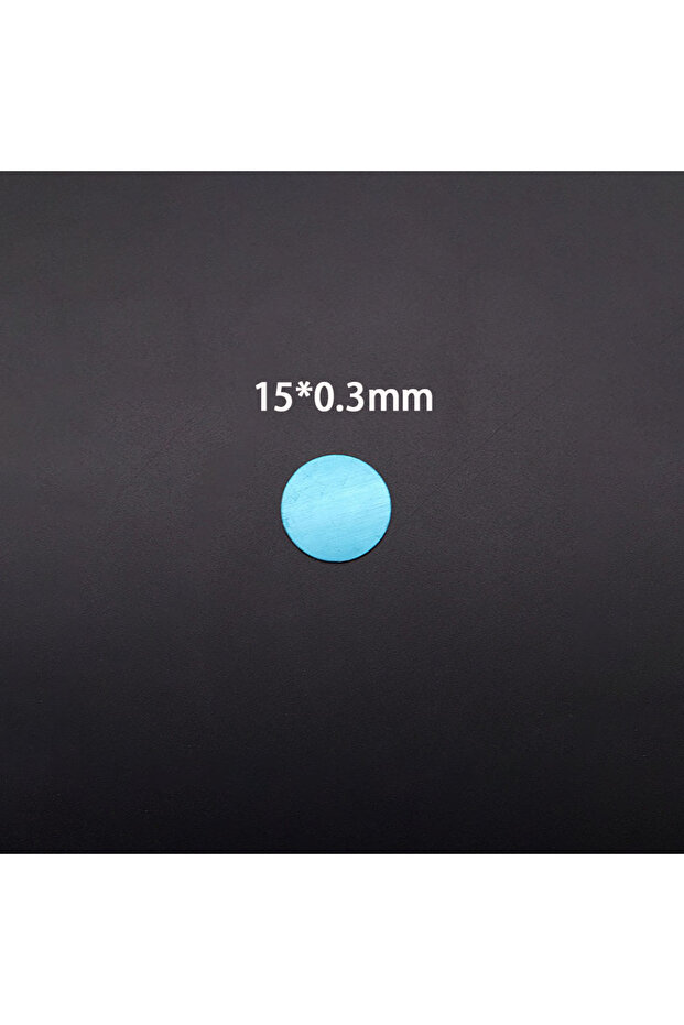 15X0.3mm 10pcs Silver Magnetic Metal Plate For Magnetic Car Phone Holder Universal Iron Sheet Stand