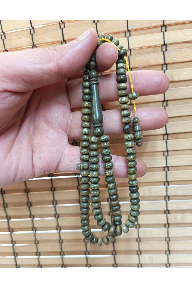 Rosewood Cylinder Cut 5X10 mm Natural Wood Prayer Beads