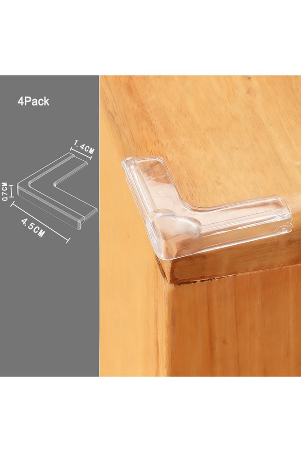 large-window4pcs 4/10pcs Children Anti Collision Corner Edge Protection Guards Baby Safety Corner Si