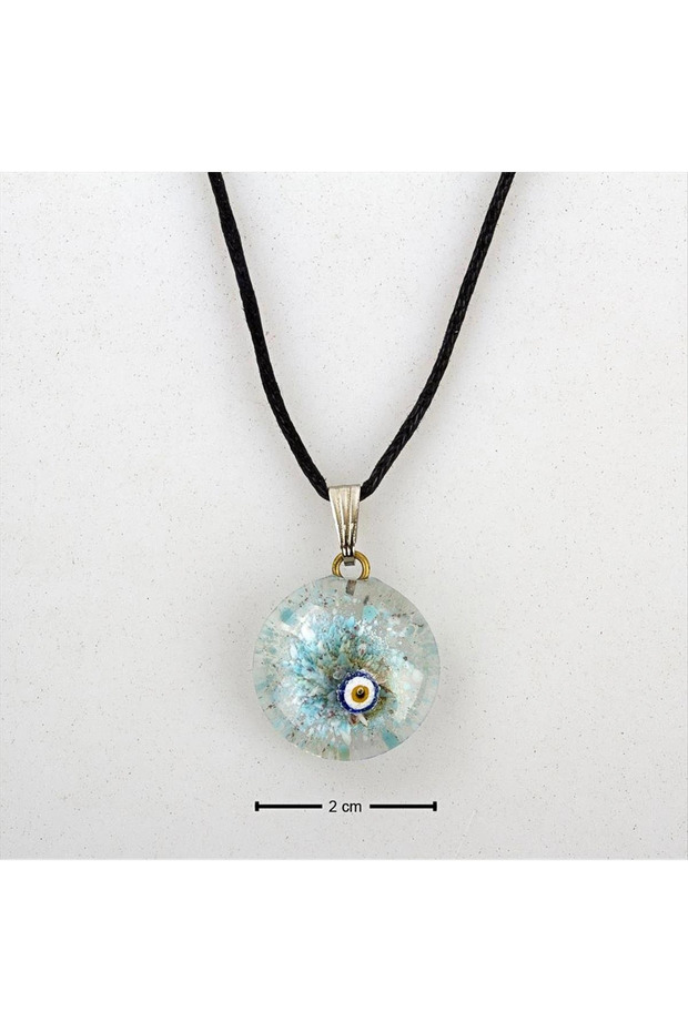 Evil Eye Glass Necklace