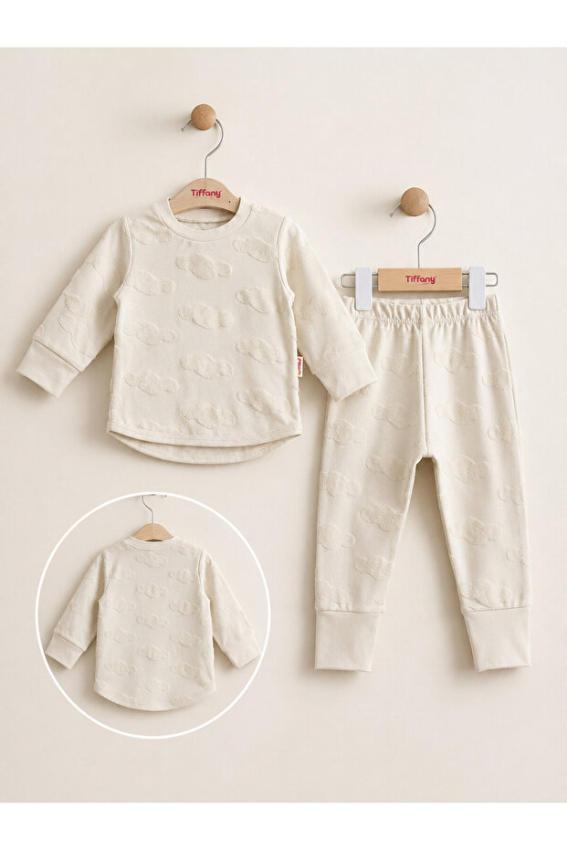 Baby Puffy Cloudy Top and Bottom Baby Set 30098