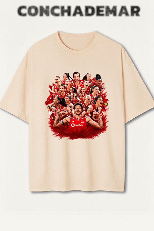 Sultans of the Net Printed Premium Oversize Cotton T-Shirt