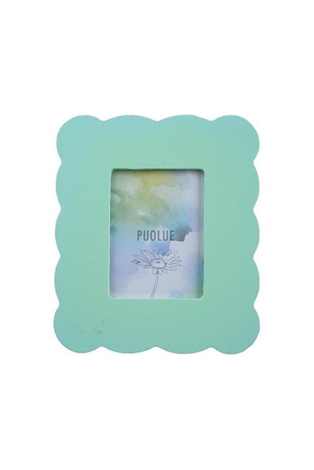 DAISO Mini Mdf Photo Frame - Green