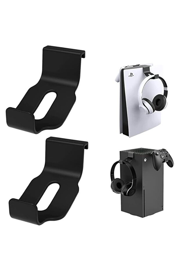 2-Pack Game Controller Stands, Portable Dual-Purpose Storage Racks, Compatible with PS5 and Xbox Series X Game Consoles